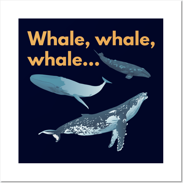 Whale, whale ,whale Wall Art by NorseTech